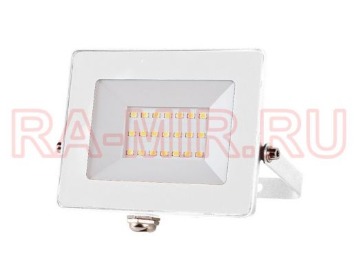 Прожектор светодиодный  20W, Smartbuy-20W/6500K/IP65 (SBL-FLWhite-20-65K) SMD White