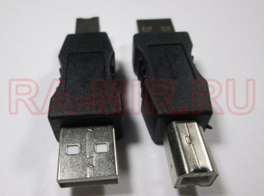 переходник USB-A штекер -USB B штекер