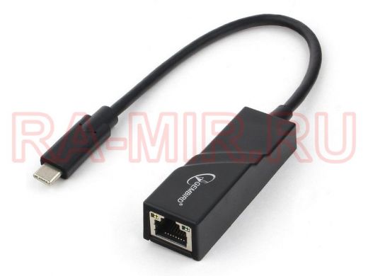 Сетевой адаптер Ethernet Gembird A-CM-LAN-01 USB C-type - Fast Ethernet adapter A-CM-LAN-01