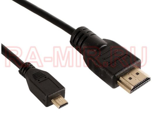 Орбита OT-AVW14 кабель HDMI-micro HDMI 1.5м (v2.0, пакет)