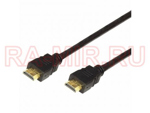 Шнур  HDMI / HDMI  1,5м  REXANT  gold  с  фильтрами   (шт)