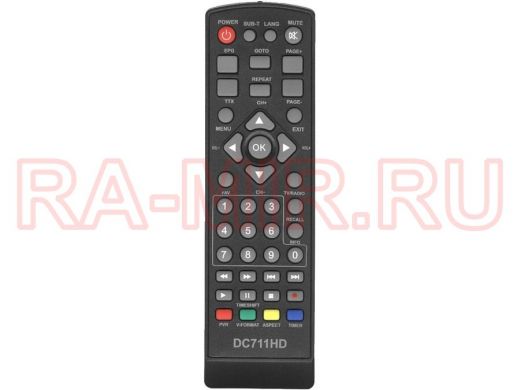 Пульт для D-Color DC711HD ic DVB-T2 selenga HD920, T71D (TVjet RE820HDT2)(GoldstarGS8833HD)