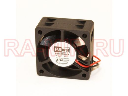 Вентилятор  +24В;   40х40х20мм;  0,07А  (72-4041)