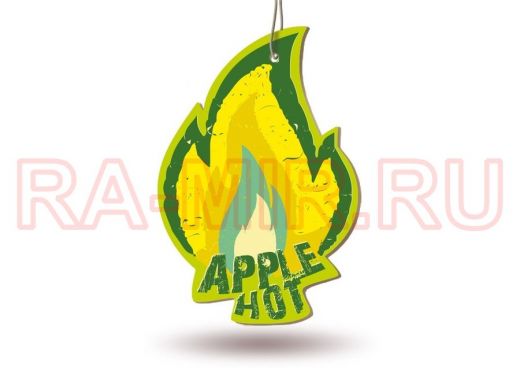 Ароматизатор AVS AFP-010 Fire Fresh (аром. Apple Hot/Яблоко) (бумажные)