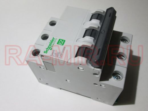 АВТ. ВЫКЛ. EASY 9 3П 6А С 4,5кА 400В =S= EZ9F34306 "SCHNEIDER ELECTRIC"