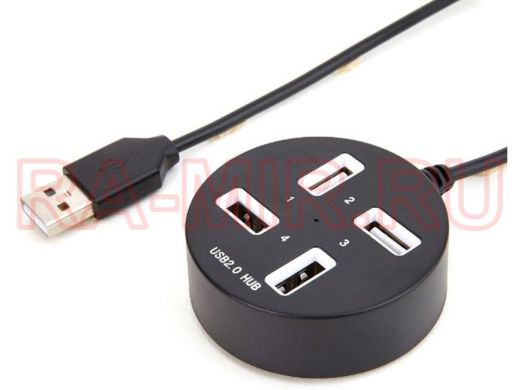 Концентратор USB на 4 порта (хаб, HUB) EZRA UH01 концентратор USB 2.0 (4 USB)