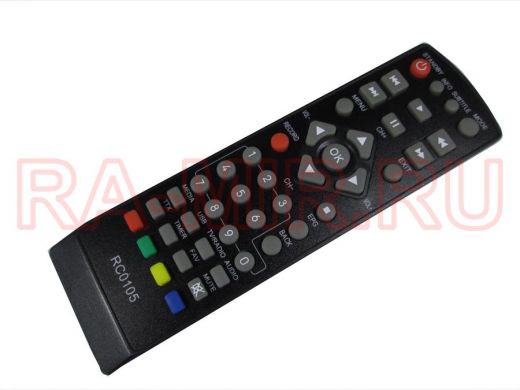 Пульт для BBK RC-STB0105 (STB-105, SkyVision T2501 )  для эфирных ресиверов