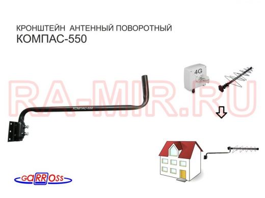 Кронштейн антенный поворотный 