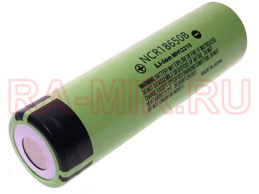 Аккумулятор 18650 2600мАч 3.7В  Panasonic NCR18650A Li-ion, без защиты, original