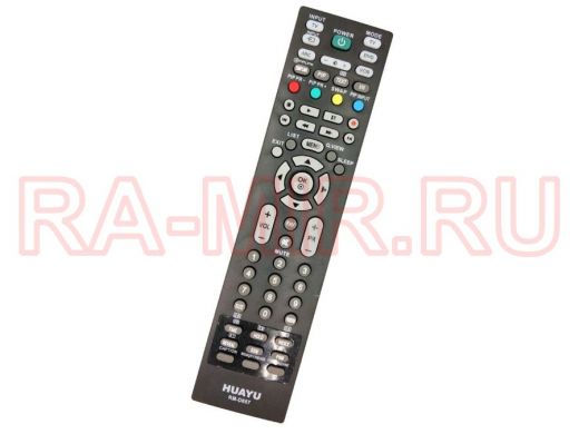 Телевиз. пульт HUAYU (for LG) RM-D657  корпус 6710900010A plazma универсальный пульт