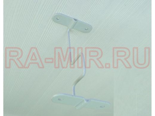 Держатель для подвесной полки с намотчиком провода снизу 