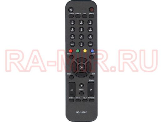 Пульт для спутниковых ресиверов Akado 5960 (ND-2030C) ic NEW Delly (sat)