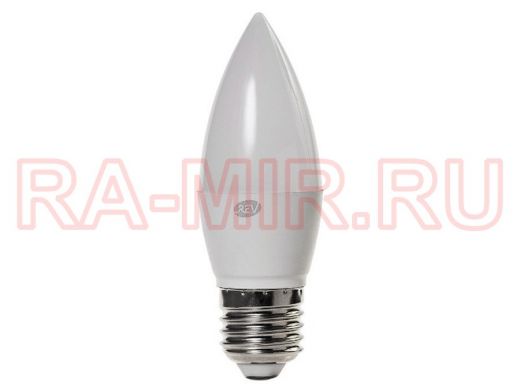 Светодиодная лампа  REV Classic C37 Е27 7W, 2700K, теплый свет, свеча