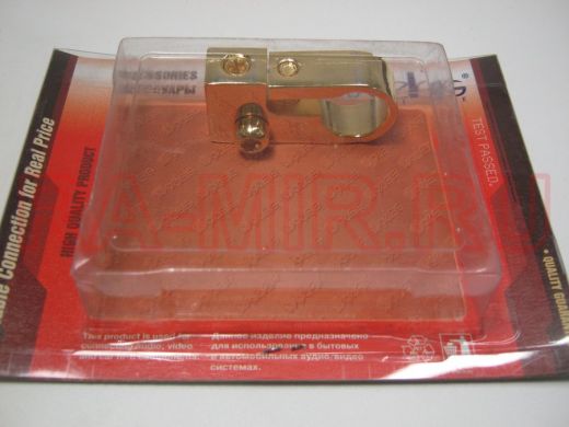BW4166 Клемма аккумуляторная "+" и "-". 1 выход  8 GA (6mm2)