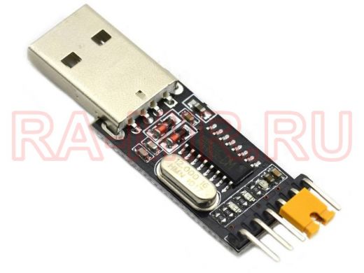 Преобразователь USB  UART на CH340, USB 2,2, 6pin