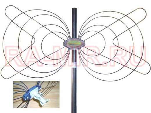 "SPIDER-VNESHKA"  антенна цифровая DVB-T2,МВ/ДМВ ,уличная