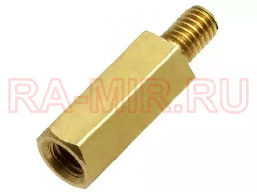 Стойка для печатных плат PCHSN-10 латунная