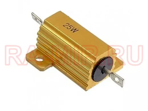 Мощный постоянный резистор RX24 25W 5% 2R