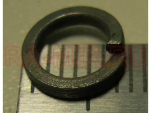 Шайба пружинная оцинкованная  M5 DIN 127 (    1шт) "ABI-KREP 10986" гроверная, вес 1шт 0,315г