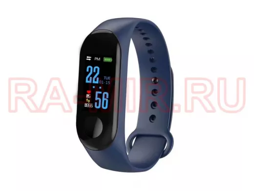 EZRA SW04 Синий cпорт браслет