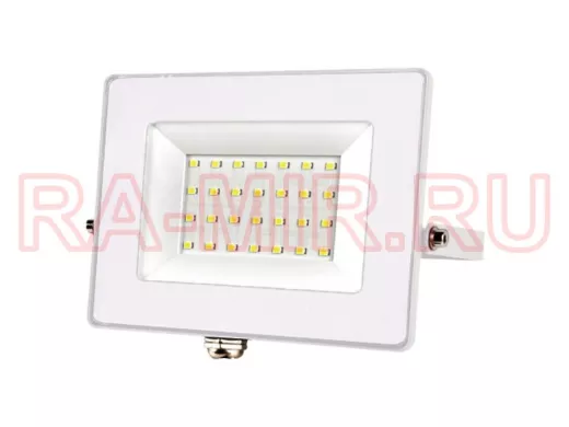 Прожектор светодиодный  30W, Smartbuy-30W/6500K/IP65 (SBL-FLWhite-30-65K) SMD White