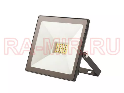Прожектор светодиодный  20W, REXANT 200260В IP65 1600 лм 6500 K холодный свет