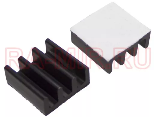 Радиатор  11 х 11 х 5мм, на клеевой основе