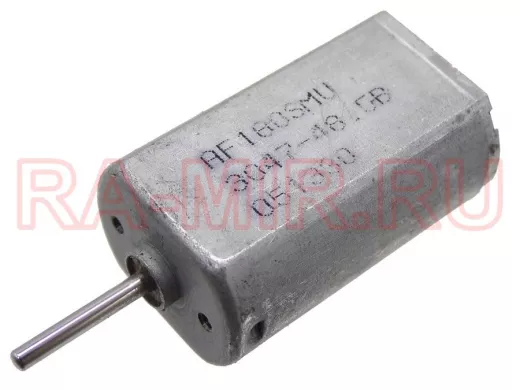 Двигатель  2,4V 0,16A (10000 об/мин)  31х20мм, 32гр AF180SMU