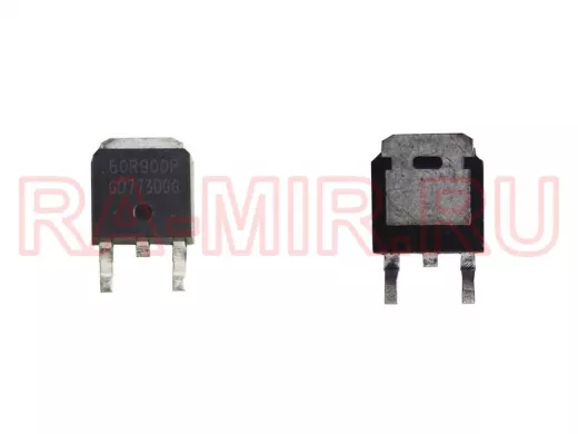Транзистор 60R900P (MMD60R900P) (TO252) импортный  (MOS-FET/IGBT) полевой, подходит для замены 60R60