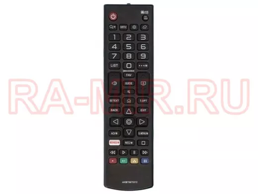 Телевиз. пульт  LG  AKB75675312 ориг. LCD LED TV