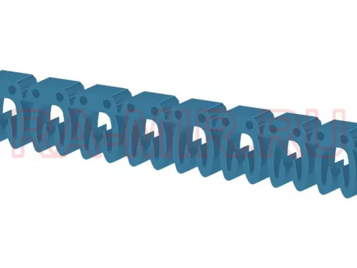 Маркировка кабеля  KE1 (0,751,5мм.кв.) "6" по 500шт (цена за 1шт),арт.517006