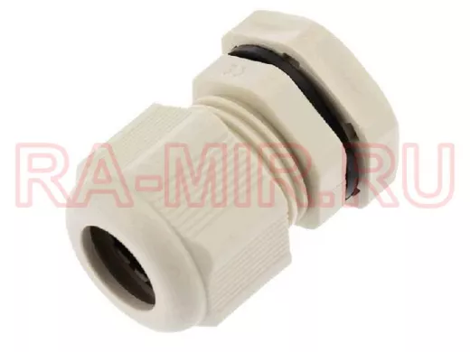 Кабельный ввод IP68, PG21 диаметр 13...18мм(розн.упак.) (16шт в упаковке),арт.53000R