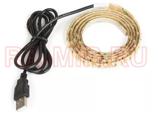 "ABBIKUS-126172" Теплый светодиодная лента 1м (USB)