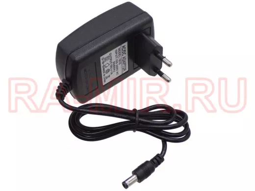 Блок питания  15 Вольт   1000мА  "BP-126661" евровилка штекер 5.5*2.5