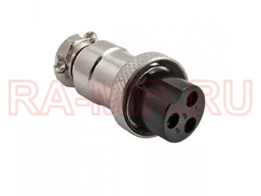 GX16M-3A Цилиндрические малогабаритные РАЗЪЕМЫ