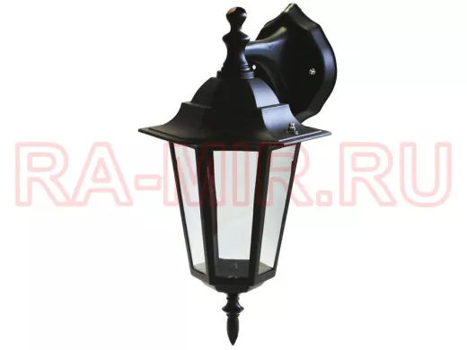 Светильник TDM садово-парковый 6100-02 шестигранник,100Вт,вниз,черный SQ0330-0007