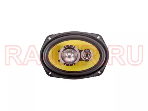 Автоакустика SWAT SP A-69/15x23 см/3х-полосная коаксильная АС/70-280Вт/90 Дб/4Ом