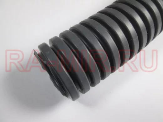 Труба гофрированная ПВХ d 32 с зондом (25м) легкая народная TDM SQ0401-0304