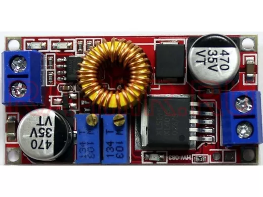 Модуль DC-DC понижающий вход 8,0-36V - вых. 1,25-36V,до 5А (на XL4015) с регулят-м тока  "BP-140358"