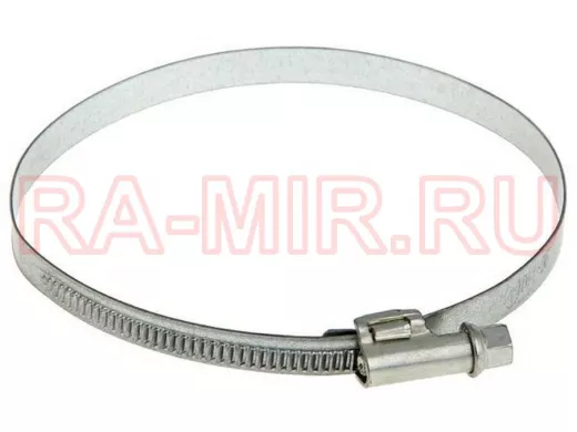 Хомут червячный цинк  90-110 мм "ABI-14104"