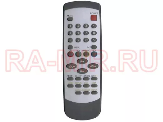 Пульт Akira ALB-30A "PLT-1414846" (TV) (Rekord/Raduga)