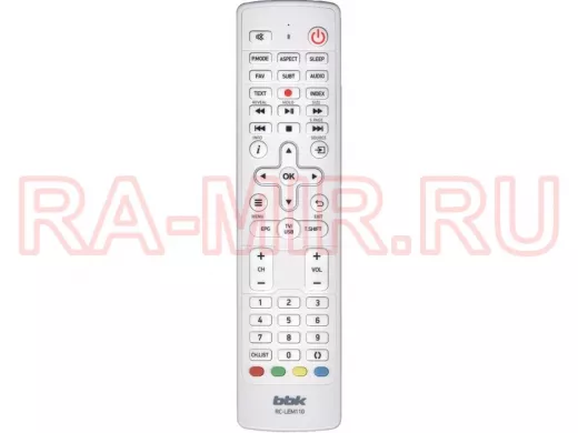 Пульт BBK RC-LEM110 "PLT-142985" белый ориг.