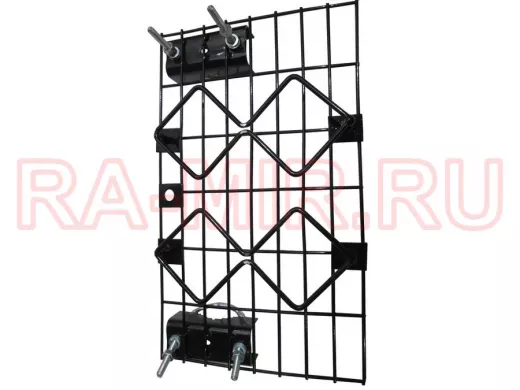 Антенна "ЗИГЗАГ-МИКРО" две восьмёрки с рефлектором чёрная (распродажа)