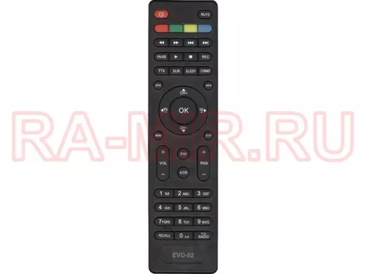 Пульт для спутниковых ресиверов ТЕЛЕКАРТА EVO-2,Energy EVO-2