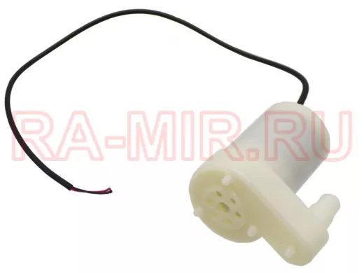 Насос водяной "mini" вертик.1.5литр/мин. вх d=5мм, вых=7.5мм, Uупр =3-5V/ 200мА