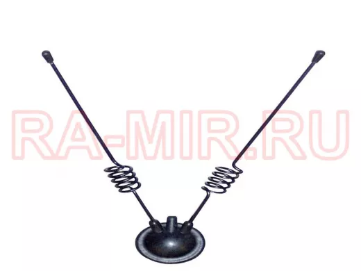 Автомобильная декоративная антенна "FIX-300P" BLACK на липучке