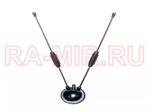 Автомобильная декоративная антенна "FIX-300K" BLACK на липучке