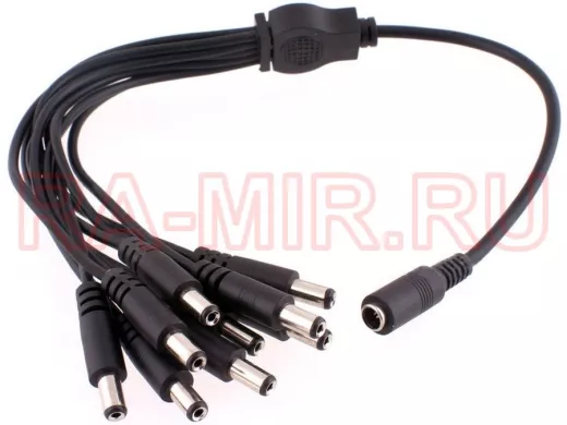 Разветвитель питания на 9 разъемов  REXANT