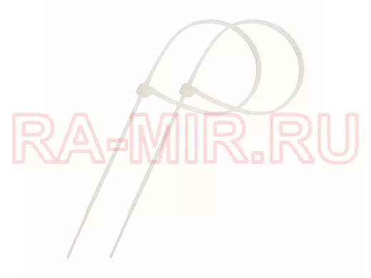 400х5мм кабельный хомут (стяжка нейлонoвая) nylon белая (100 шт) Proconnect