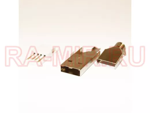 Разъём компьют: штекер USB-A на кабель